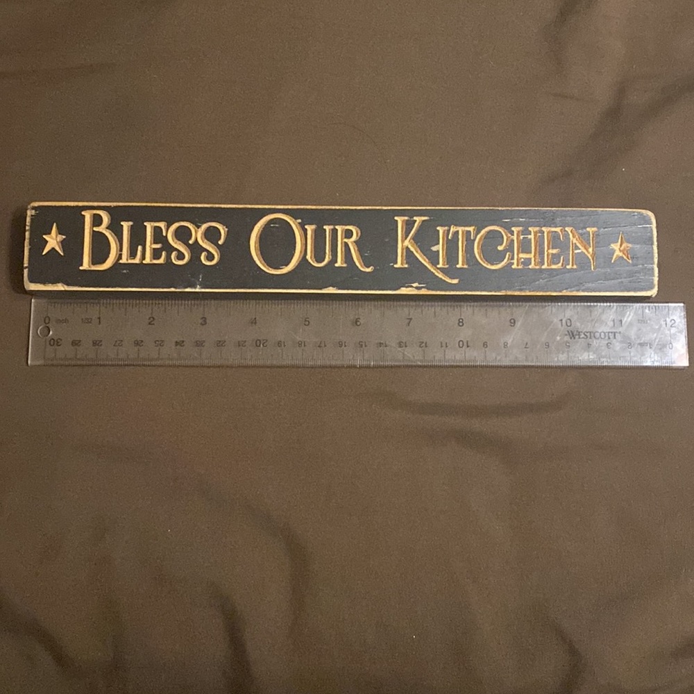 Kitchen Sign - Picture 2 of 2